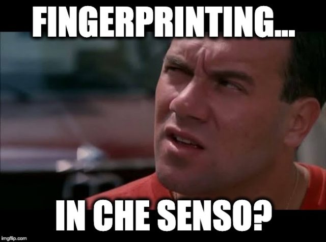 Cos'è Il Fingerprinting