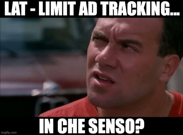 LAT Limit Ad Tracking