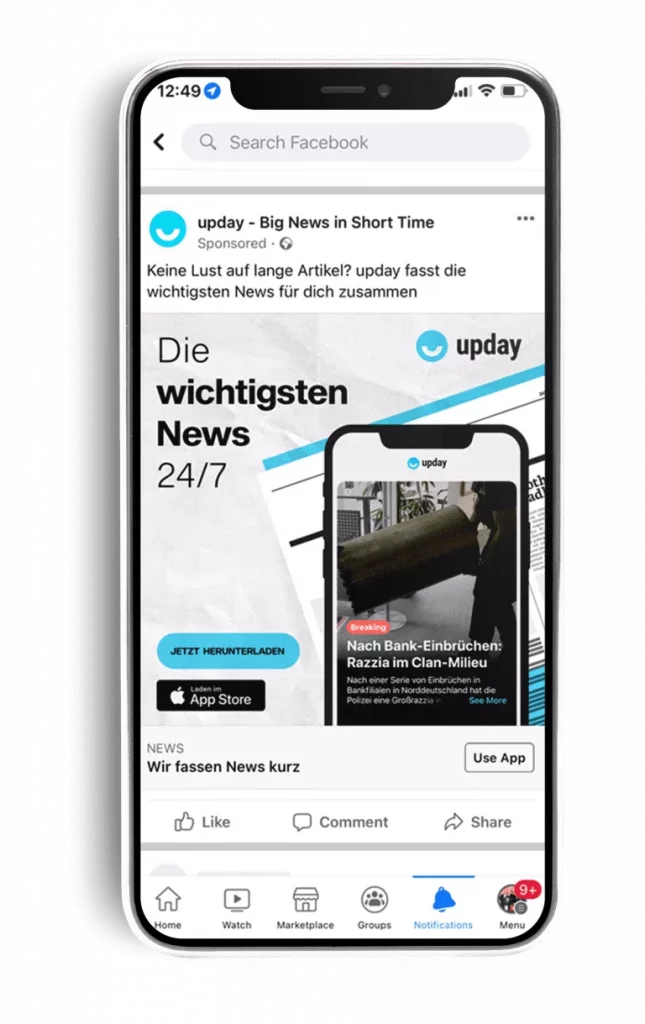 Upday - news app
